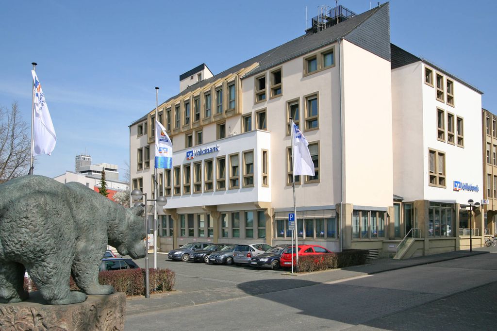 Gebäude Volksbank Eifel Bitburg